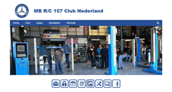 Desktop Screenshot of mb107sl-club.nl